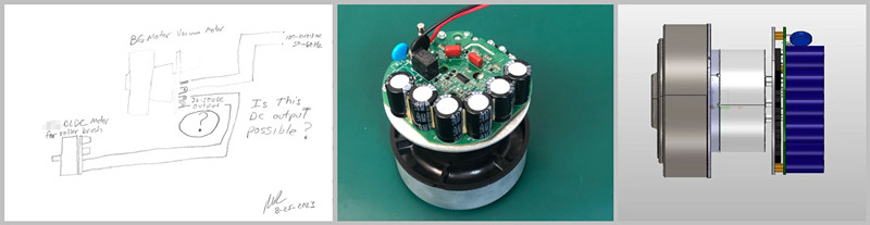 moteur à vide personnalisé